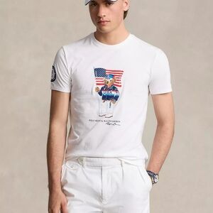 Ralph Lauren US Olympics Men Polo Bear T Shirt